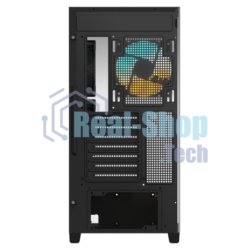 Компьютерный корпус Gigabyte Gb-C500P ST черный без БП ATX 3x120мм 6x140мм 2xUSB 3.0 1xUSB3.1 audio bott PSU