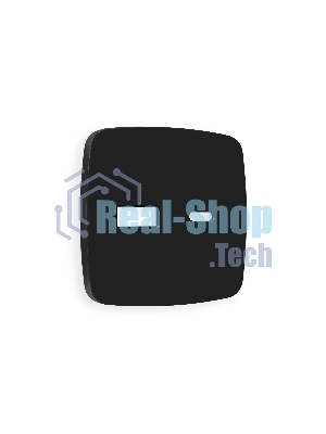 Лицевая панель OMEGA (Черный матовый) для розетки 2USB тип A+C QUANT OP8110