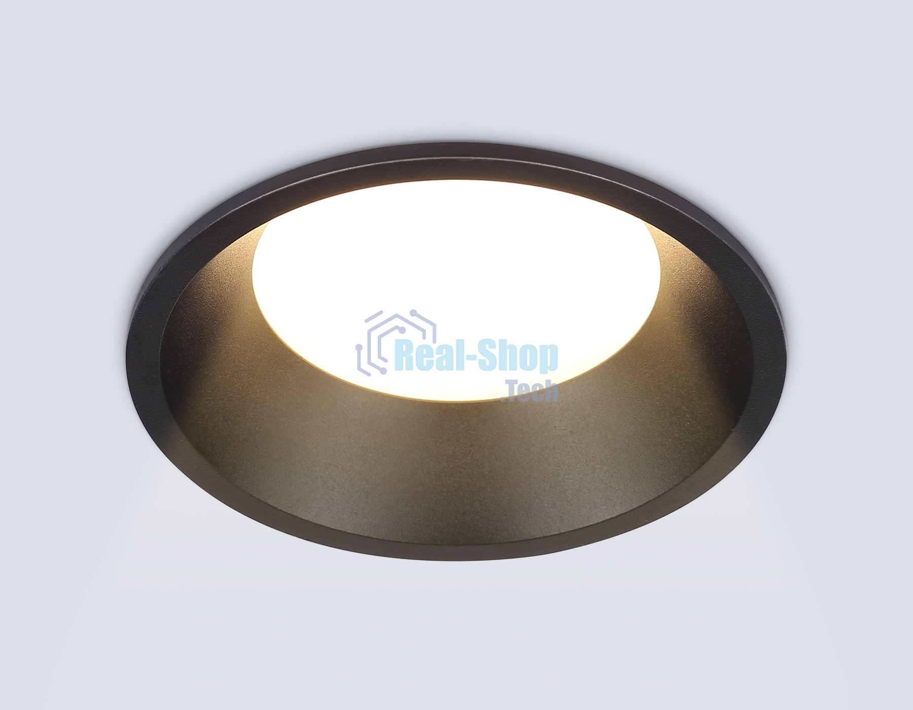 Светильник Ambrella light TN51814 BK черный GX53 max 15W D105*36