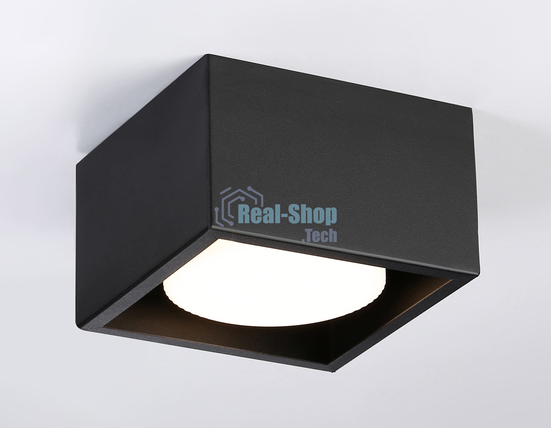 Светильник накладной TN70827 BK черный GX53 max 12W 100*100*60
