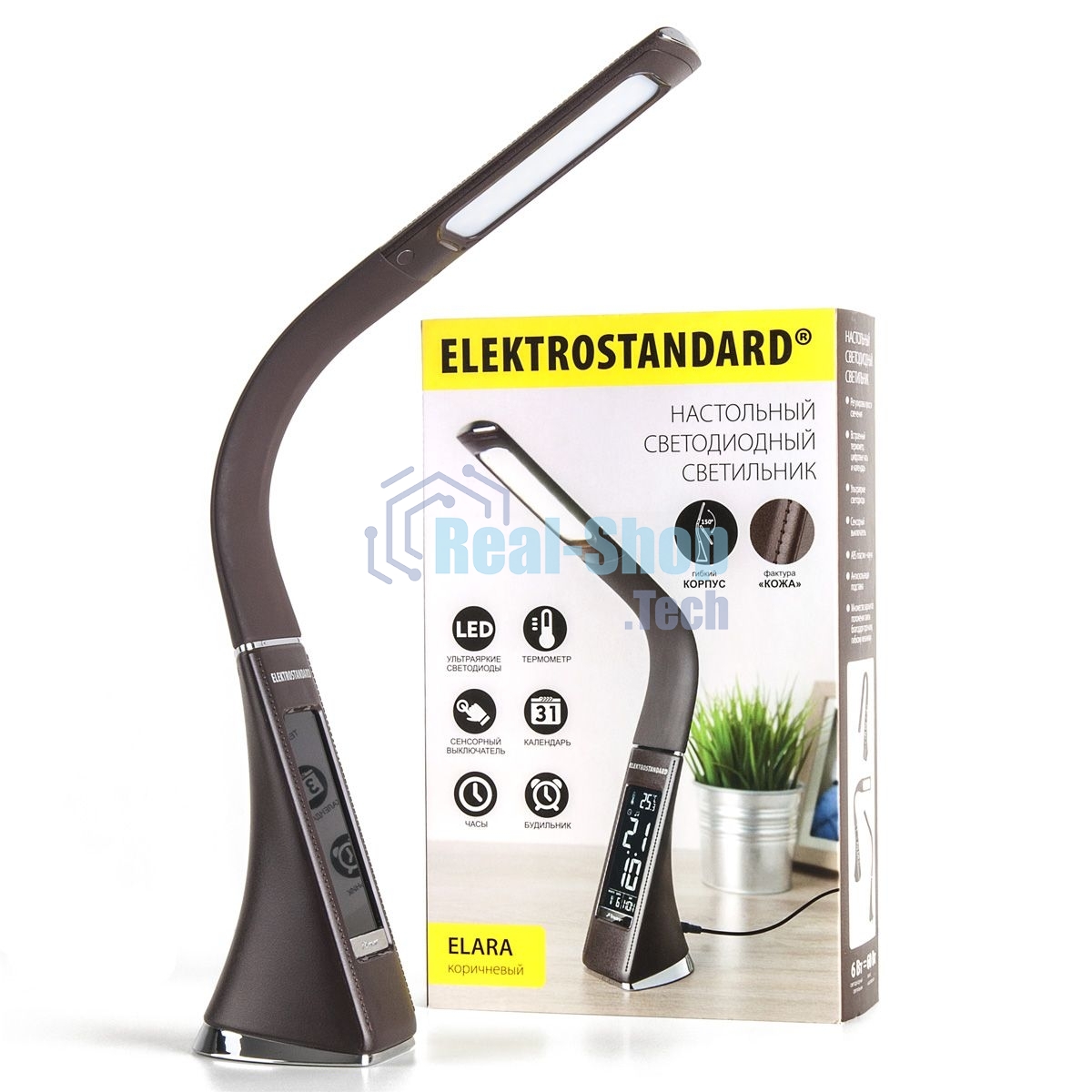 Светильник Elektrostandard TL90220 светодиодный настольный Elara коричневый a037504