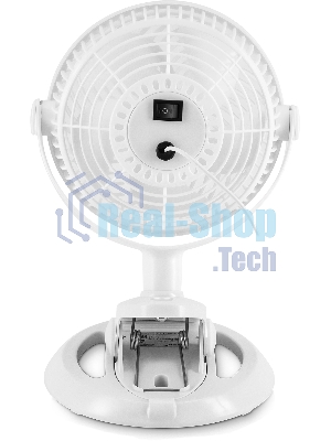 Вентилятор Vitek VTF-06U белый, настольный, 2.5 Вт, 2 скорости, 10 см, USB