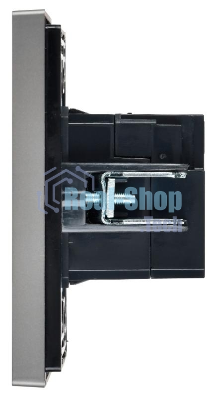 Розетка IEK FORTE&PIANO FP549 USB A+A 3,1А сталь