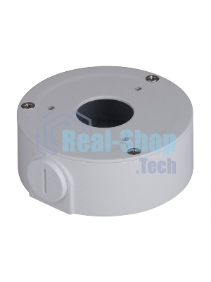 Монтажная коробка Dahua для уличных видеокамер серии HFWxxS; Размеры:φ90*34мм Water-proof Junction Box PFA134