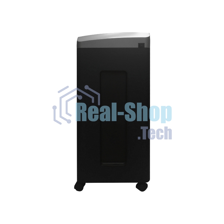 Шредер ГЕЛЕОС УП21-7, DIN P-7 (7 ур-нь секр.), фрагмент 0,8х2мм, 6-7 лист (70г/м2), CD/пл.карты, 23 литра