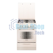 Плита газовая Gefest ПГ 6100-02 0182 бежевый, конфорок 4 шт, духовка 52 л, 60 см x 85 см x 60 см