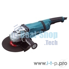 Шлифовальные машины Makita GA9030SF01 УШМ,ф230мм,{2400Вт,6600об\м,5.1кг,кор,суперфланец,плавный пуск,антивиб рукоятка}