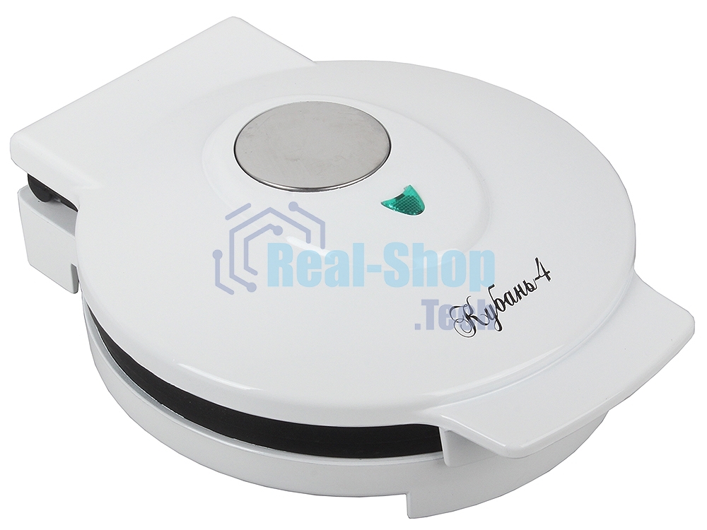 Вафельница Великие Реки Кубань-4 белый 700Вт