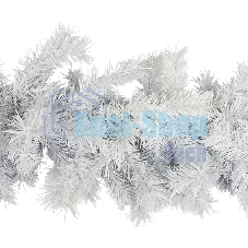 Белоснежный еловый шлейф Neon-night 2,7м