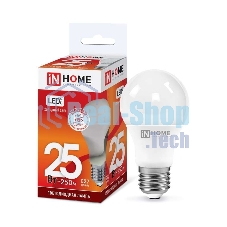 Лампа светодиодная IN HOME LED-A65-VC 25Вт 230В E27 6500К 2000лм 4690612024103