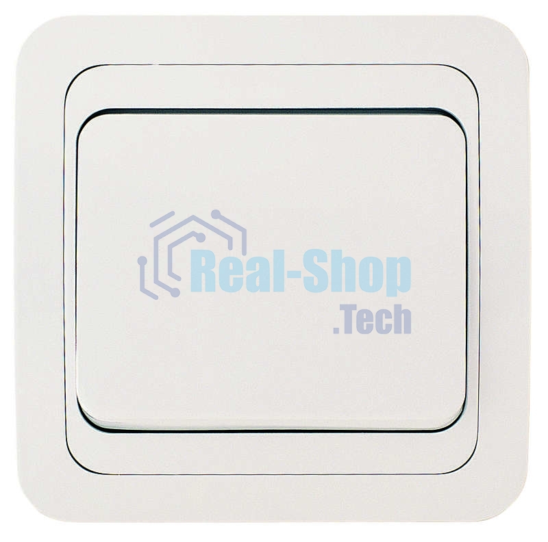 Выключатель 1-кл. Makel СП Mimoza 10А IP20 белый/белый