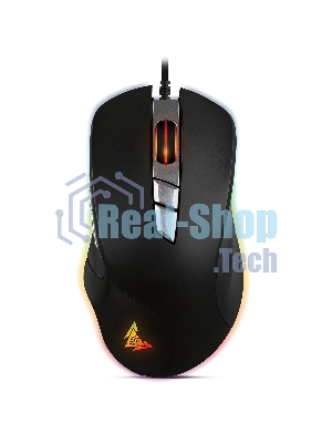 Мышь проводная Crown CMGM-903 черный, 7000 dpi, USB, кнопки - 7