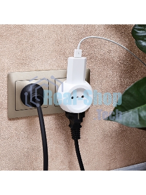 Набор тройников электрических Rexant Шар, 6 А, белый (2 шт./уп.)