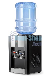 Кулер AEL TD-AEL-47 настольный электронный черный/серебристый