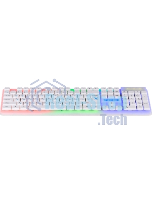 Клавиатура проводная Defender GK-172, USB, белый