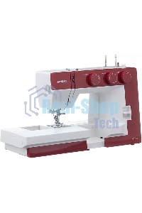 Швейная машина Janome 1522RD 25 операции, петля автомат, верт. челнок, нитевдеватель, мягкий, подарочный набор (шпульки, ножницы, сантиметровая лента, игольница)