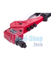 Заклепочник литой Matrix, поворотный, 290 мм, 0-360 заклепки 2,4-3,2-4,0-4,8 мм, PRO