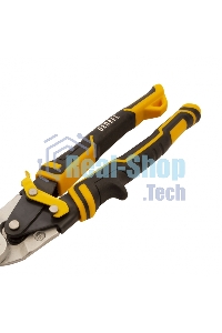 Ножницы по металлу Denzel, 315мм, прямой проходной рез,сталь-CrMo, трехкомп.рук-ки