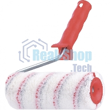 Валик в сборе Matrix нейлон, 180 мм, ворс 12 мм, D 48 мм, D ручки 8 мм