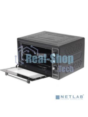 Мини-печь Kraft KF-MO3801BL, черный, 38 л.