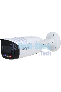 Камера видеонаблюдения IP Dahua DH-IPC-HFW3449T1P-AS-PV-0360B-S5 3.6-3.6мм цв. корп.:белый/черный