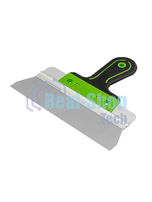 Шпатель фасадный Сибртех нержавеющая сталь 420S45, 250 мм, двухкомпонентная рукоятка