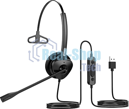 Гарнитура проводная Fanvil HT301-U, моно, HD звук, USB