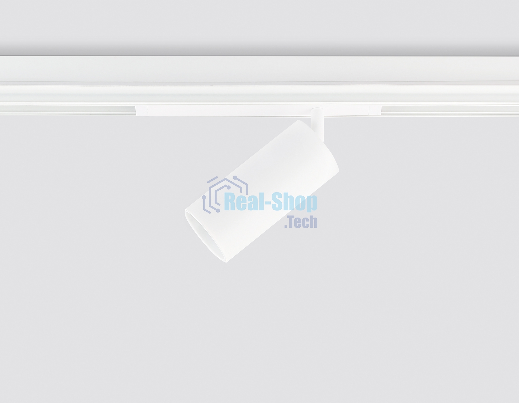 Управляемый светодиодный светильник для шинопровода Magnetic Ambrella light GL1231 WH белый IP20 24W 3000K-6400K 220V 36° D65*140 (Без ПДУ)