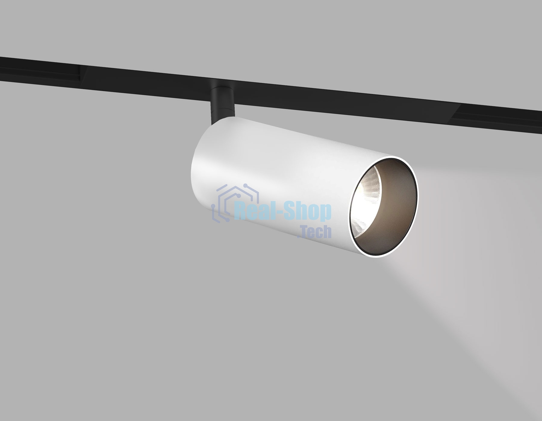 Трековый акцентный светильник Ambrella light GL8020 BK/WH черный/белый IP20 9W 3000-6000K 220V 24° D55*120