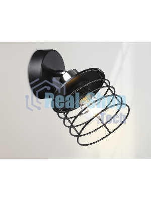 Светильник Ambrella light TR8088 BK/CH черный/хром E27 max 40W D120*200