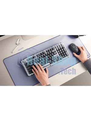 Клавиатура Logitech Alto Keys K98M беспроводная, Bluetooth, радиоканал, серый