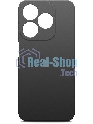 Чехол (клип-кейс) BoraSCO для Tecno Spark 10/10C 71640 черный