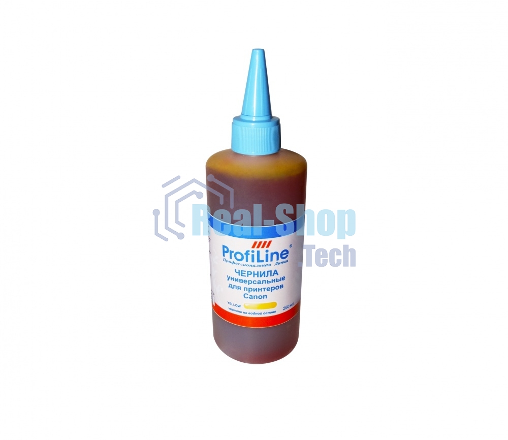 Чернила для принтеров Canon универсальные Yellow 250 мл водн ProfiLine