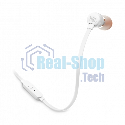 Наушники JBL Tune 110, 3.5 мм, внутриканальные, белый
