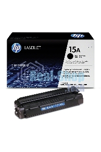 Картридж лазерный HP C7115A черный LJ 1000W/1200/1220/3300, (2500 стр.)