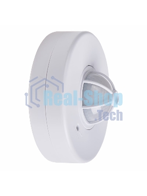 Датчик движения Rexant потолочный ДДП 02, 120°/360°, 1200 Вт, 10-2000 Лк, 2-6 м,10-420 сек.