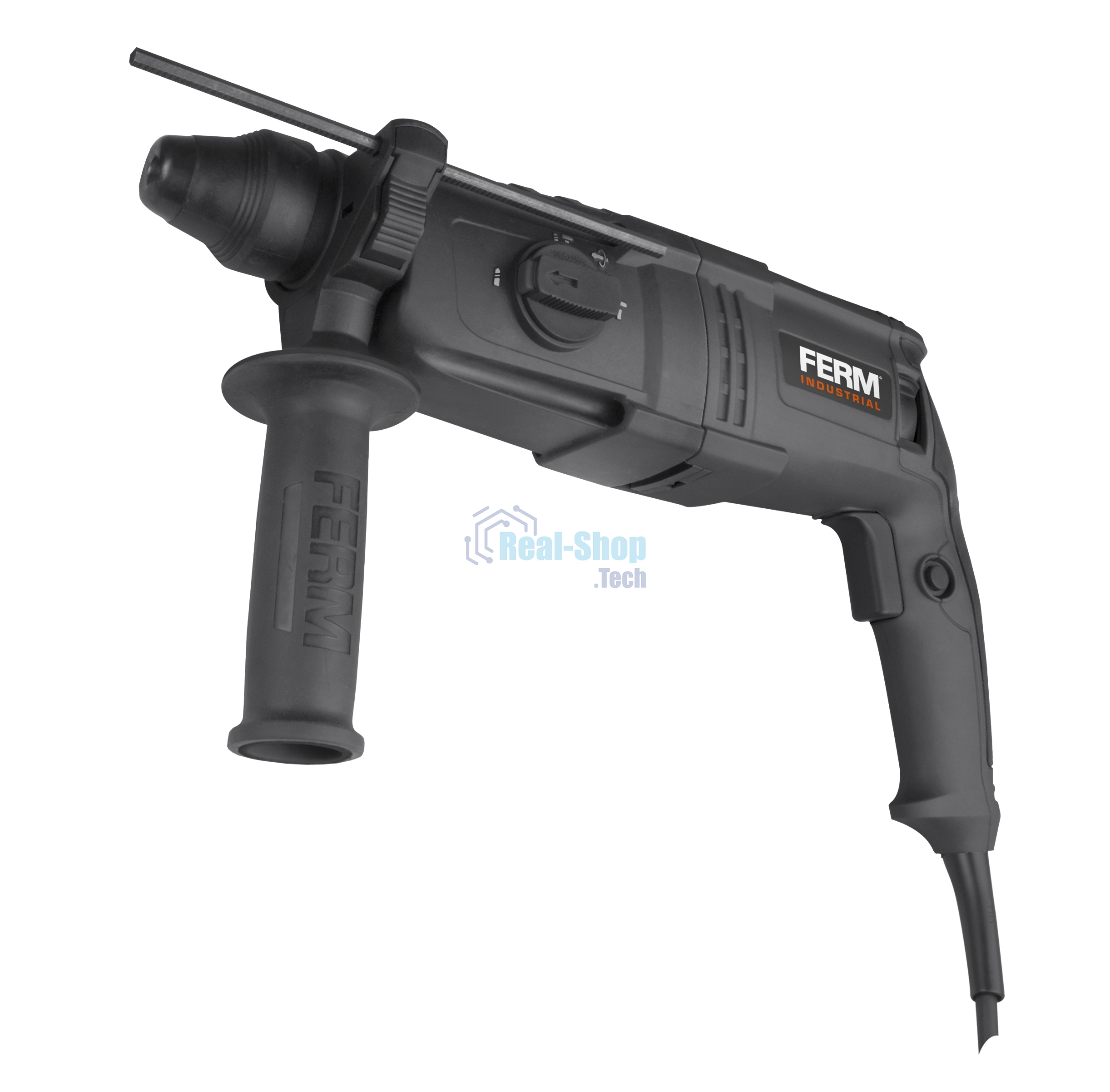 Перфоратор FERM HDM1038P, SDS-plus, 800 Вт, 2,7 Дж, от сети