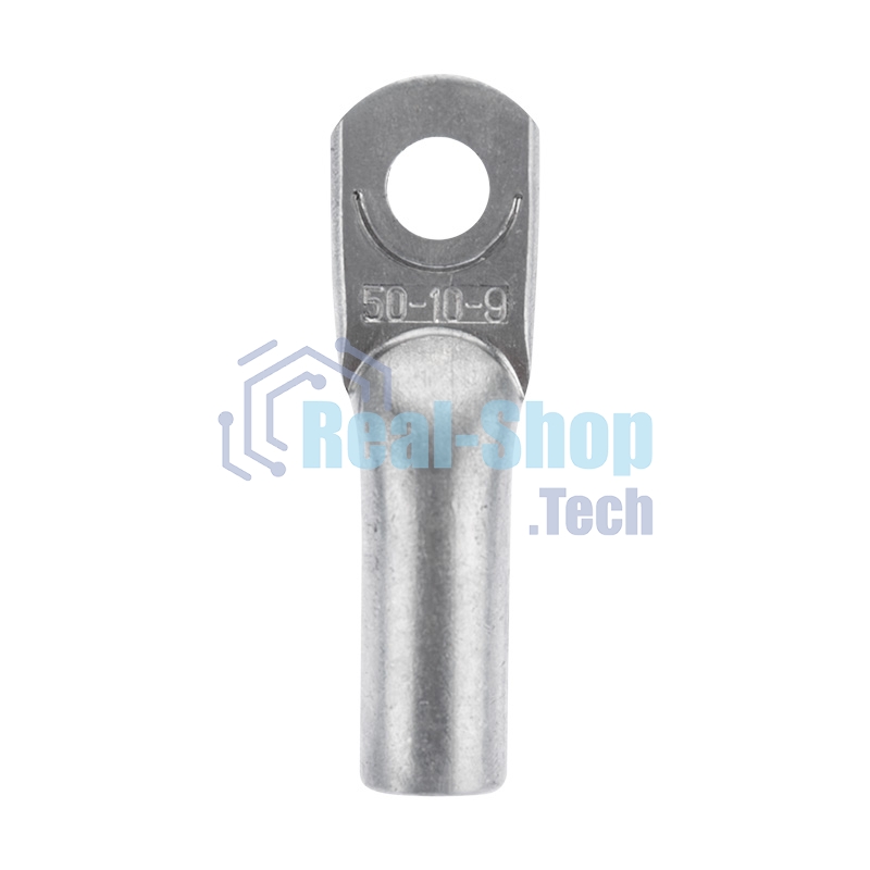 Наконечник алюминиевый Rexant ТА 50-10-9 (в упак. 50 шт.)