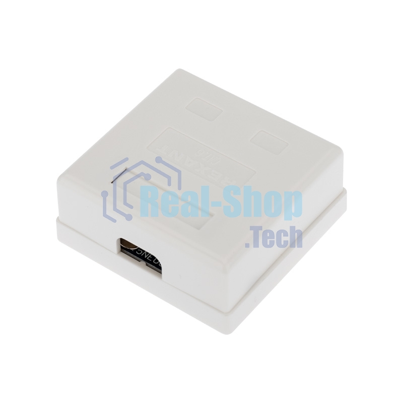 Рoзетка компьютерная внешняя Rexant 2-порта RJ-45 (8P8C), FTP экранированная, категория 6