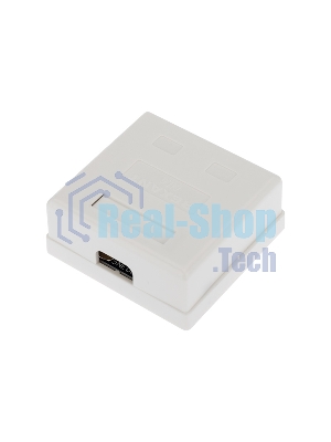 Рoзетка компьютерная внешняя Rexant 2-порта RJ-45 (8P8C), FTP экранированная, категория 6