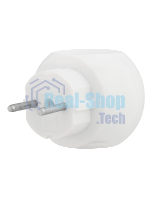 Набор тройников электрических Rexant Шар, 6 А, белый (2 шт./уп.)