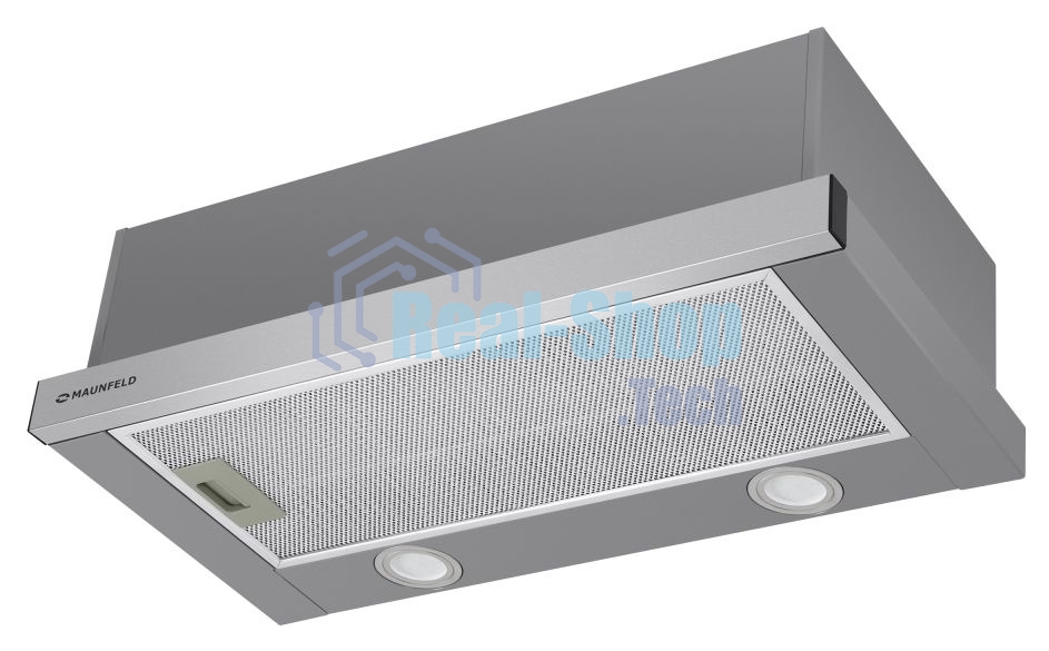 Вытяжка встраиваемая Maunfeld VS Light 50 нержавеющая сталь, 50 см, 520 куб. м/ч, 56 дБ