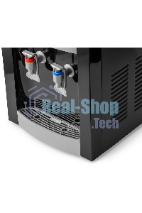 Кулер AEL TD-AEL-47 настольный электронный черный/серебристый