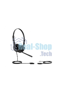 Гарнитура проводная YEALINK YHS34 Dual Дуо, Проводная, HD звук, QD, RJ9, шт