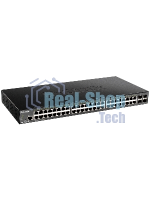 Коммутатор D-Link DGS-1250-52X/A1A 48G 4SFP+ управляемый