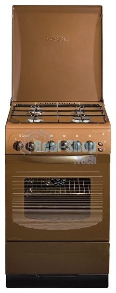 Плита газовая Gefest ПГ 3200-05 К19 коричневый, конфорок 4 шт, духовка 44 л, 50 см x 85 см x 57 см