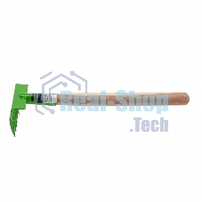 Грабли Сибртех витые 6-зубые, 120х390 мм, стальные, деревянная рукоятка, АГРОНОМ