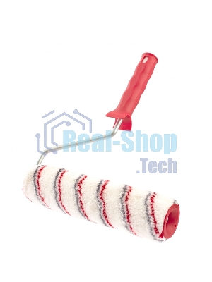 Валик в сборе Matrix нейлон, 250 мм, ворс 12 мм, D 48 мм, D ручки 8 мм