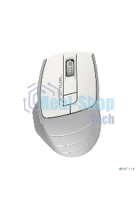Мышь беспроводная A4Tech Fstyler FG30S белый/серый, 2000 dpi, радиоканал, USB, кнопки - 6