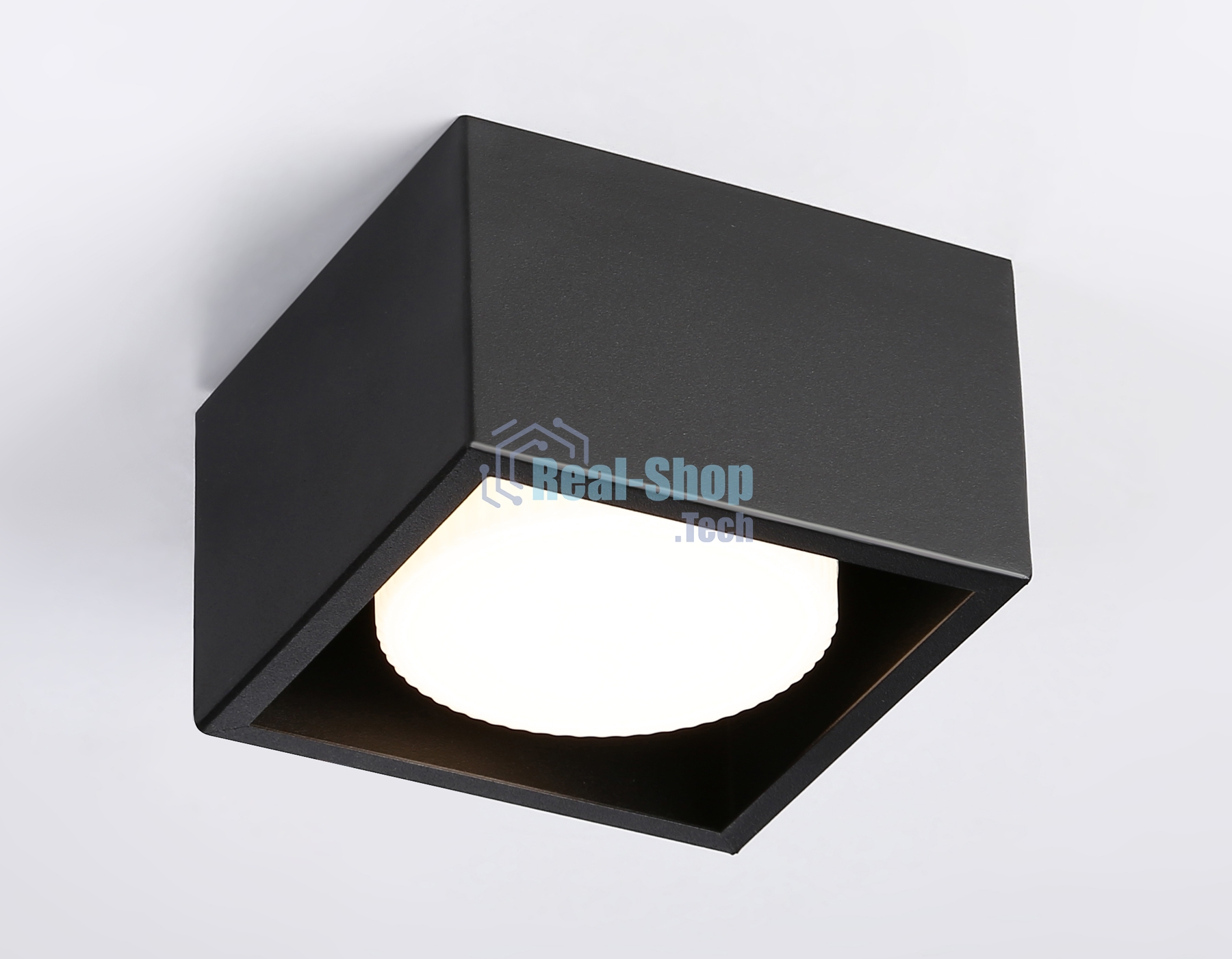 Светильник накладной TN70827 BK черный GX53 max 12W 100*100*60